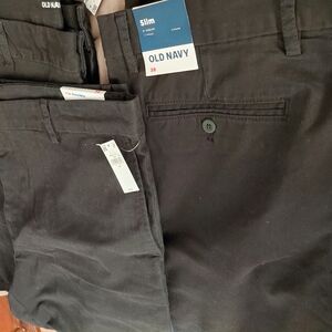 Old Navy Black Uniform/regular Shorts, Sz 38 Slim $13 each NWT TXppu or SHIPPIN